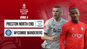 Preston North End vs Wycombe Wanderers - Emirates FA Cup 2024/25 - Vòng 4