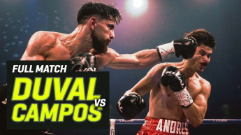 Trận đấu boxing giữa Martin Duval vs Luis Campos