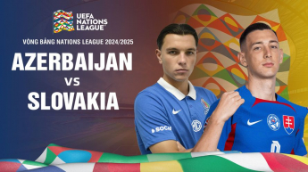 Azerbaijan vs Slovakia - UEFA Nations League 2024/25