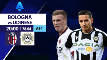 Bologna vs Udinese - Serie A 2023/24 - Vòng 34