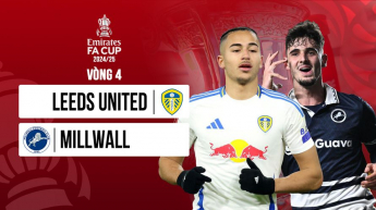 Leeds United vs Millwall - Emirates FA Cup 2024/25 - Vòng 4