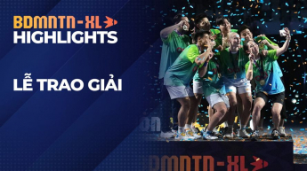 Lễ trao giải cầu lông BDMNTN - XL 2024 Jakarta