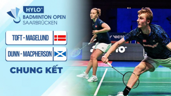 Toft-Magel vs Dunn-Macph - Chung kết BWF WTS 300 HYLO Badminton Open 2024