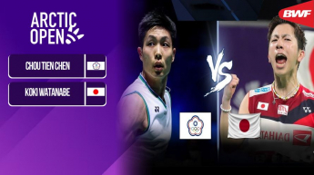 Choi T. C vs Watanabe - HSBC BWF WTS 500 CLASH ROYALE Arctic Open 2024