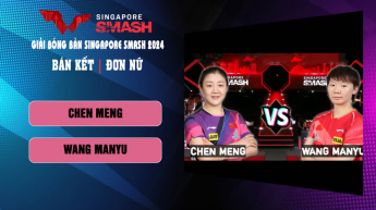 WANG MANYU vs CHEN MENG - Giải bóng bàn Singapore Smash 2024