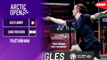 Lanier vs Chou T C - Tứ kết, BWF WTS 500 Clash Royale Arctic Open 2024