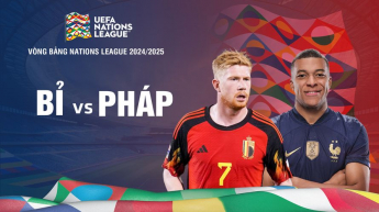 Bỉ vs Pháp - UEFA Nations League 2024/25