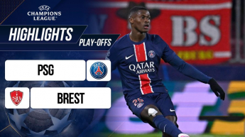 PSG  vs Brest - UEFA Champions League 2024/25 - Vòng loại trực tiếp lượt về