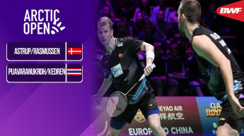 Kedren-Puava vs Astrup-Rasmu - HSBC BWF WTS 500 CLASH ROYALE Arctic Open 2024