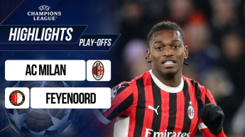 AC Milan vs Feyenoord - UEFA Champions League 2024/25 - Vòng loại trực tiếp lượt về