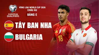 Tây Ban Nha - Bulgaria - Vòng loại FIFA World Cup 2026 - Khu vực châu Âu