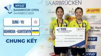 Sung-Yu vs Buhro-Kante - Chung kết BWF WTS 300 HYLO Badminton Open 2024